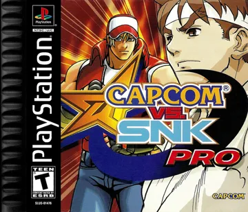 Capcom vs SNK Pro (US) box cover front